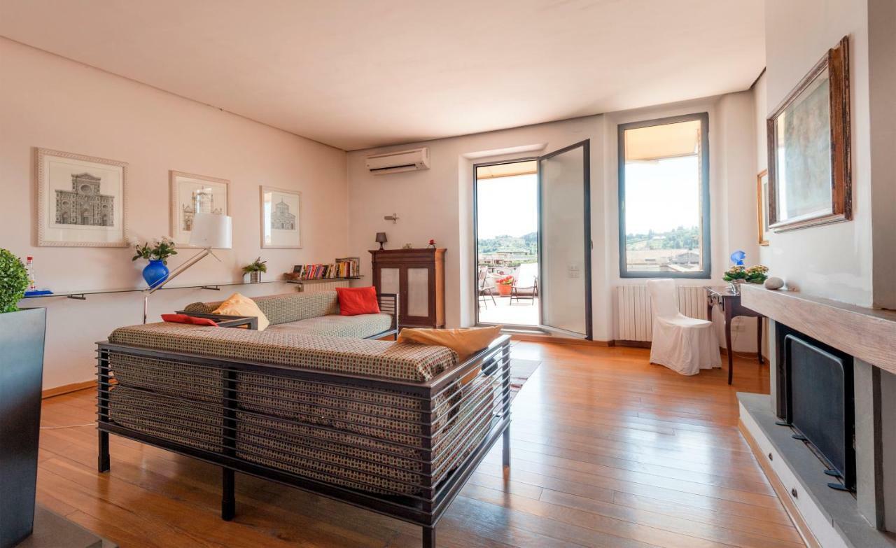 Ferienwohnung La Terrazza Florenz Exterior foto